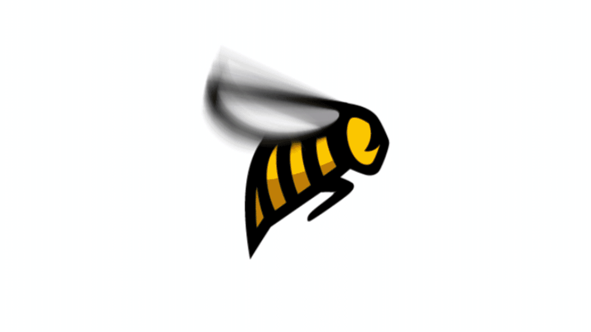 Bee mascot logo_animated